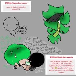 black_hole_(bfdi), fern_(bfdie), tree_(bfdi), battle_for_dream_island, battle_for_dream_island_elsewhere
