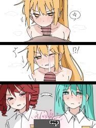 akita_neru, hatsune_miku, kasane_teto, fanloid, triple_baka_(vocaloid)