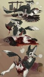 fyr_(fenrir784), avali, kestrel_(artist), 3_fingers, 3_panel_comic