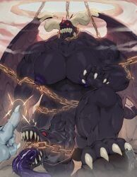 zorc_necrophades, mythology, yu-gi-oh!, kd_gai, 4_toes