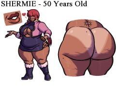 shermie_(kof), king_of_fighters, royalmilk20, vexwarlock, 1girls