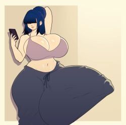 original_character, original, mymacabre, 1futa, balls_bigger_than_head