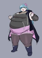 fubuki_clockford, master_detective_archives:_rain_code, nuumatic, big_belly, fat