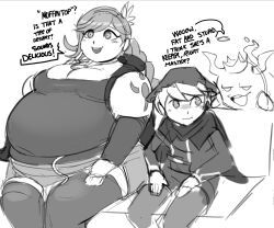 fubuki_clockford, master_detective_archives:_rain_code, nuumatic, big_belly, fat