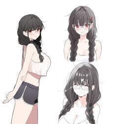 original, reia_76, 1girl, aulia_(reia_76), bare_shoulders