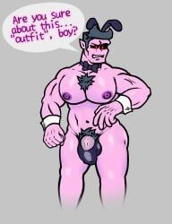 daddy_dearest, friday_night_funkin, ages_(artist), 1boy, balls_bulge