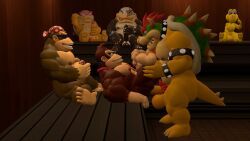 bowser, donkey_kong, funky_kong, koopa, koopa_troopa