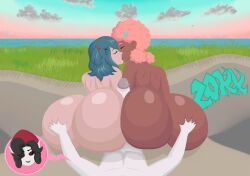 benny_(bestbussyboi69), lacey_(lacey_games), maisie_(lacey_games), lacey_games, 20xxtrilogy