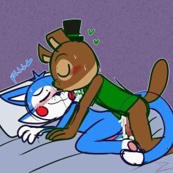 candy_(fnac), candy_the_cat, popgoes_the_weasel, fazbear_fanverse, five_nights_at_candy's