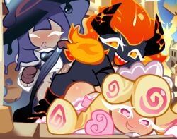 capsaicin_cookie, kouign-amann_cookie, prune_juice_cookie, cookie_run, cookie_run_kingdom