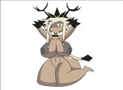 hansel_(edgyverse), wendigo, edgyverse, fundamental_paper_education, 1girls