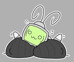 abbyvap, 1girls, antenna, antennae, big_boobs