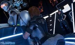commander_shepard, edi, edi_(rigid3d), femshep, jane_shepard
