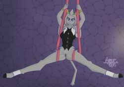 sybil_(pseudoregalia), pseudoregalia, acrobatics, aerial_acrobatics, aerial_silk