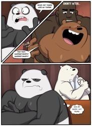 grizzly_(character), grizzly_(wbb), ice_bear, panda_(character), panda_(wbb)
