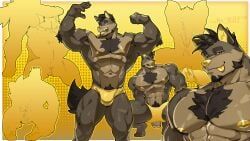 re_baiz, abs, anthro, areola, balls