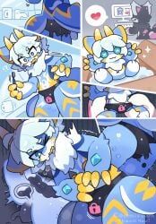 nan_014ne, 4_claws, ahoge, anal_insertion, anthro