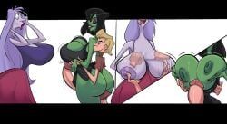 arthur_(sword_in_the_stone), arthur_pendragon, game_over_gruntilda, gruntilda, madam_mim