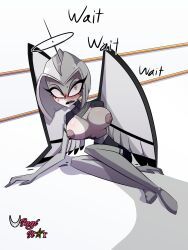 exorcist_(hazbin_hotel), lute_(hazbin_hotel), hazbin_hotel, vivziepop, usagi_star