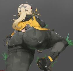 trigger_(zenless_zone_zero), zenless_zone_zero, ginga777, ass, ass_focus