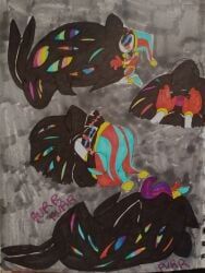 abstraction_(the_amazing_digital_circus), jax_(the_amazing_digital_circus), pomni_(the_amazing_digital_circus), the_amazing_digital_circus, chimeracocks
