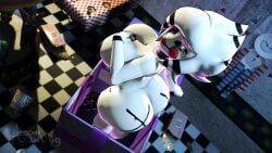 marie_(cally3d), marie_(cryptia), puppet_(cally3d), puppet_(fnaf), fazclaire's_nightclub