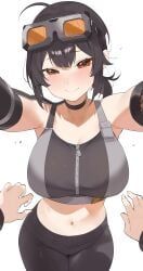 grace_howard, wise_(zenless_zone_zero), zenless_zone_zero, byeon_dha, 1boy