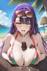 trafalgar_(azur_lane), trafalgar_(sea_breeze_moonlit_talks)_(azur_lane), azur_lane, blacked, 1boy