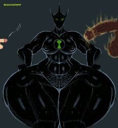alien_x, ben_10, cartoon_network, cocoreche, abs