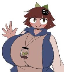 claire_(fundamental_paper_education), fundamental_paper_education, momiji_(artist), 1girls, big_breasts
