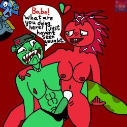 flaky_(htf), flippy_(htf), fliqpy, fliqpy_(htf), happy_tree_friends