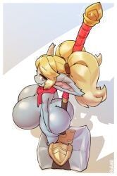 poppy, yordle, league_of_legends, borvar, 1girls