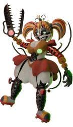 scrap_baby, scrap_baby_(fnaf), five_nights_at_freddy's, freddy_fazbear's_pizzeria_simulator, scottgames