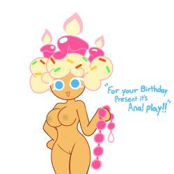 birthday_cake_cookie, cookie_run, cookie_run_ovenbreak, codestraws, 1girls