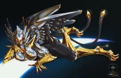 seregore, 2_tails, accipitriform, ageha_(kirinash), anthro
