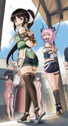 tiya_(yi_er_san_si), yanx5, yi_er_san_si, 2boys, 2femboys