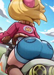biker_peach, princess_peach, princess_peach_(touring), mario_(series), mario_kart