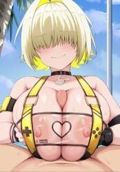 elegg_(boom_and_shock)_(nikke), elegg_(nikke), goddess_of_victory:_nikke, renetan, 1boy