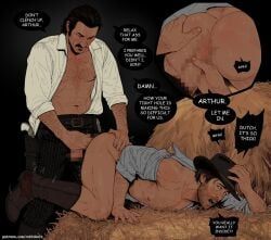 arthur_morgan, dutch_van_der_linde, red_dead_redemption_(series), red_dead_redemption_2, robinberz