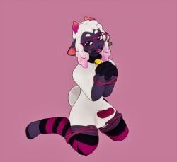 outer_wilds, animal_genitalia, animal_penis, anthro, ball_gag