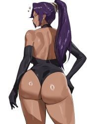 shihouin_yoruichi, bleach, kartistry, 1girls, ass
