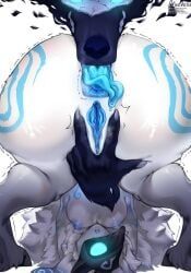 kindred, lamb_(league_of_legends), wolf_(league_of_legends), league_of_legends, riot_games