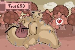 shukaku, koalarobot_(artist), after_vore, anthro, bindle