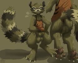 rocket_raccoon, guardians_of_the_galaxy, marvel, qrnrr, animal_genitalia