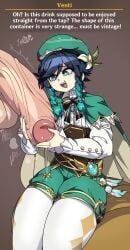 venti_(genshin_impact), genshin_impact, captain_kirb, cock_worship, dick_worship