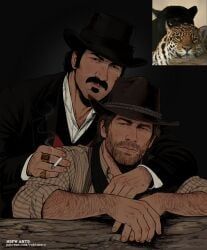 arthur_morgan, dutch_van_der_linde, red_dead_redemption_(series), red_dead_redemption_2, robinberz