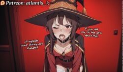 megumin, kono_subarashii_sekai_ni_shukufuku_wo!, konosuba, atlantis_k, after_fellatio