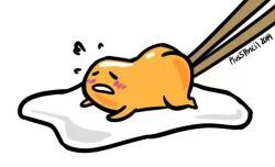 gudetama_(character), gudetama, sanrio, plus5pencil, 1boy