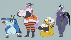 abby_(ch0c0novawaffle), absol, ampharos, eeveelution, generation_2_pokemon