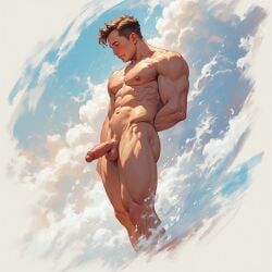 elon_musk, 1boy, aura, eat_the_rich, erection